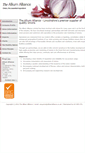Mobile Screenshot of alliumalliance.co.uk